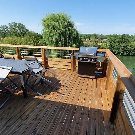 La Terrasse Du Loir A 2km Du Zoo De * 라플레슈