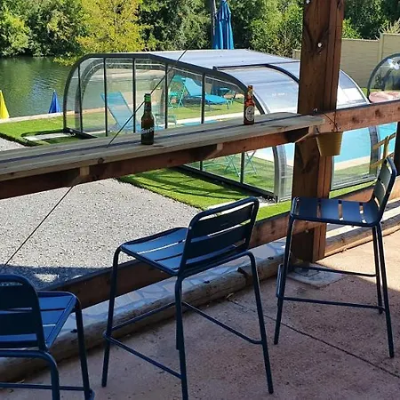 La Terrasse Du Loir A 2km Du Zoo De * 라플레슈