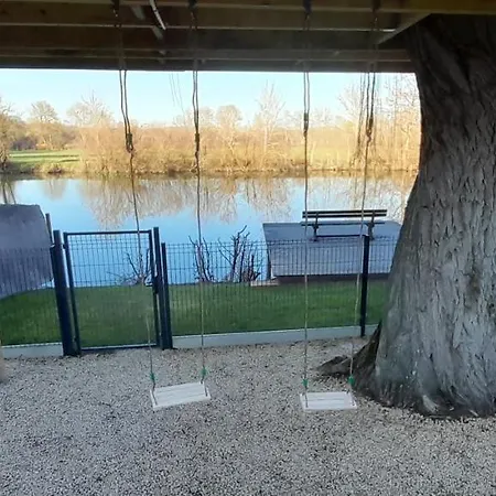 La Terrasse Du Loir A 2km Du Zoo De * 라플레슈
