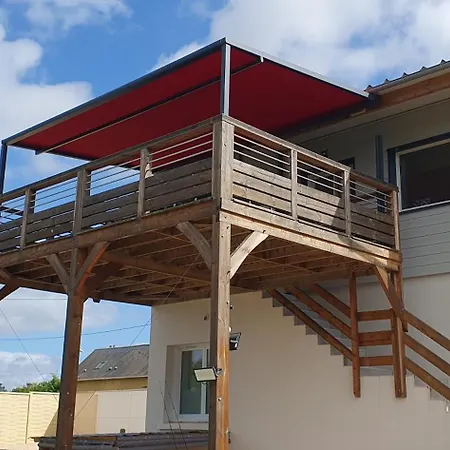 La Terrasse Du Loir A 2km Du Zoo De Ла-Флеш