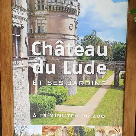 La Terrasse Du Loir A 2km Du Zoo De Prázdninový dům