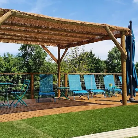 La Terrasse Du Loir A 2km Du Zoo De Ла-Флеш