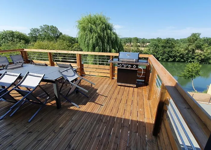 La Terrasse Du Loir A 2km Du Zoo De * La Flèche