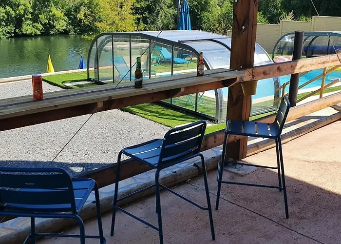 La Terrasse Du Loir A 2km Du Zoo De * La Flèche