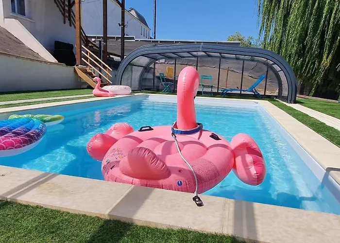 בית נופש La Terrasse Du Loir A 2km Du Zoo De *