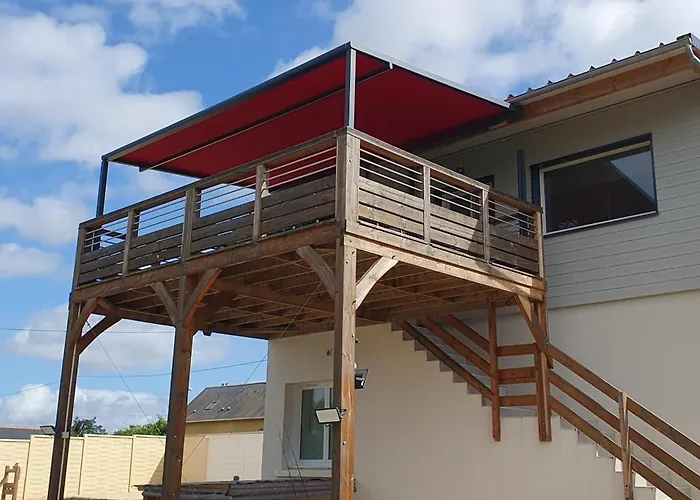 La Terrasse Du Loir A 2km Du Zoo De La Flèche